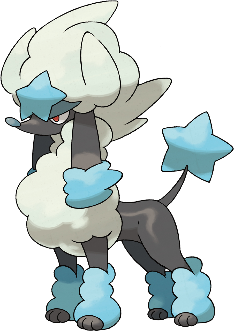 Furfrou Character Digital Png Image Wallpaper