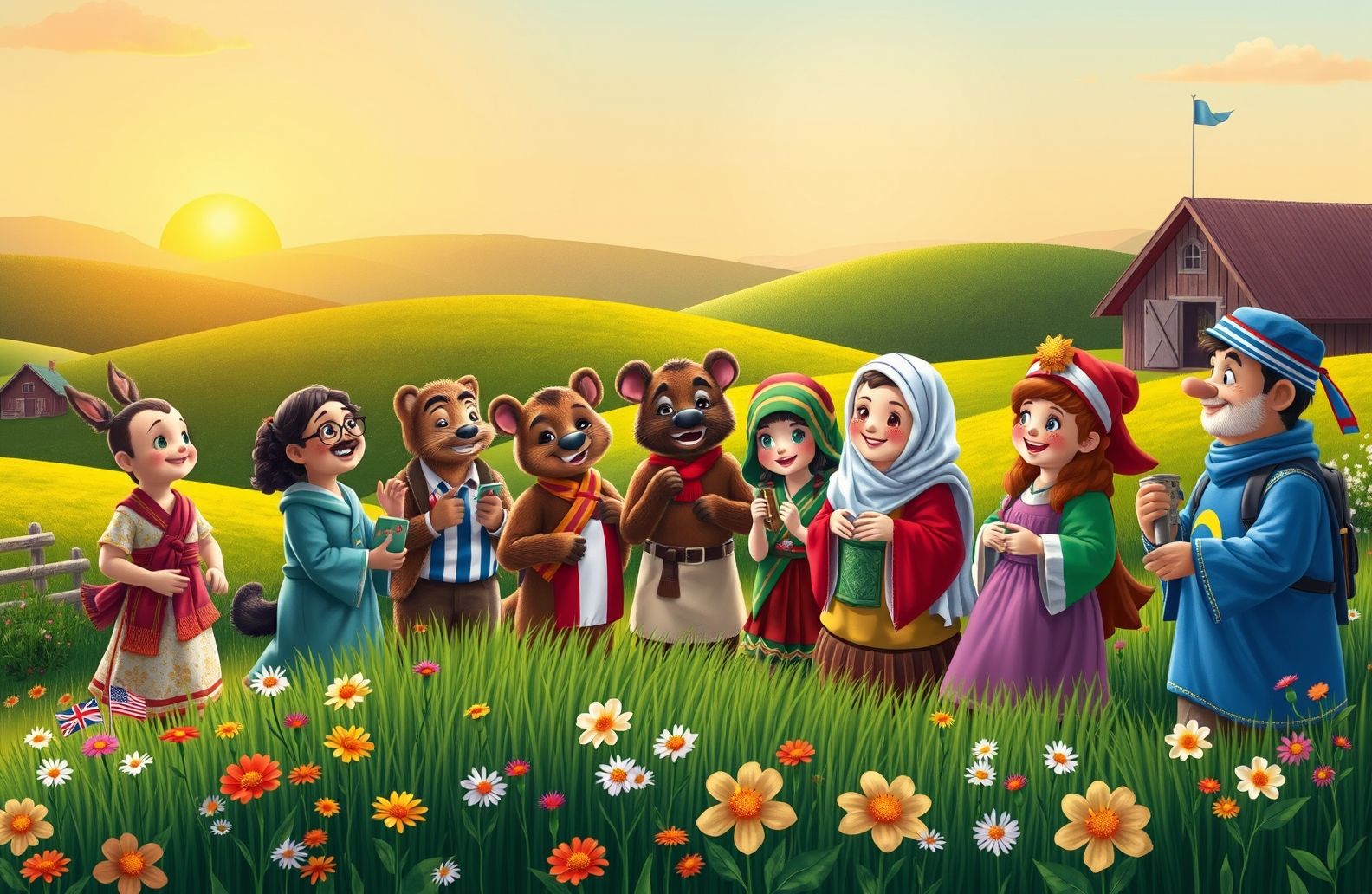 Countryhumans Wallpaper