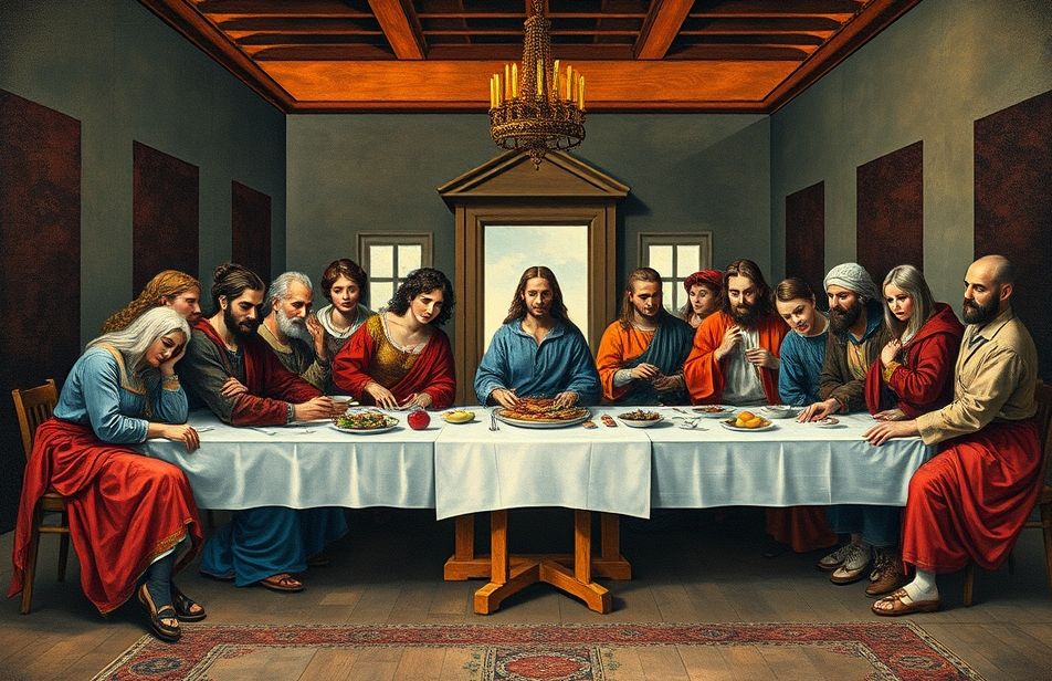 The Last Supper Wallpaper