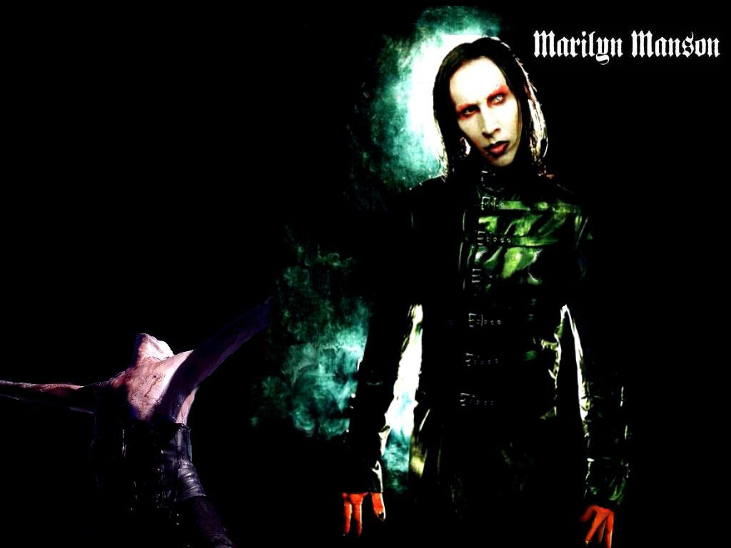Marilyn Manson Bandswallpaper Wallpaper Music