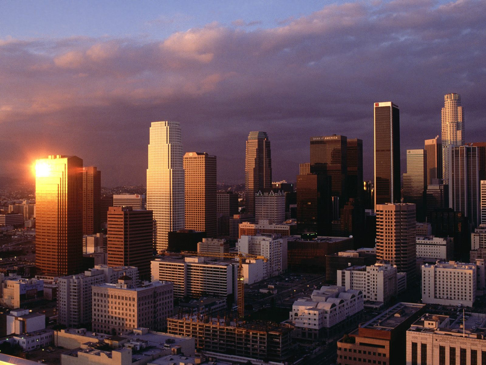 Sportstars Los Angeles Skyline Wallpaper