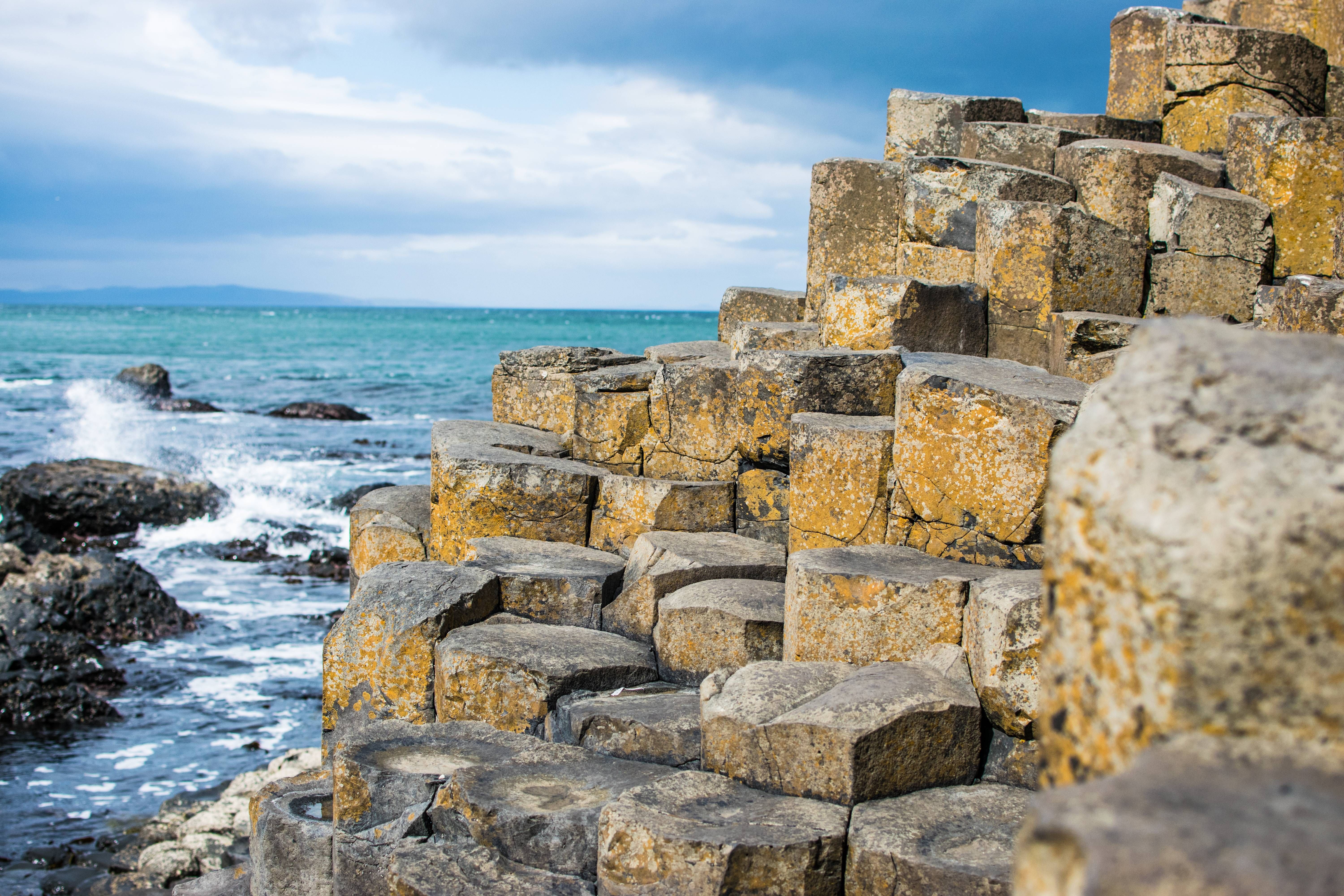 The Giant S Causeway In Northern Ireland HD Wallpaper From