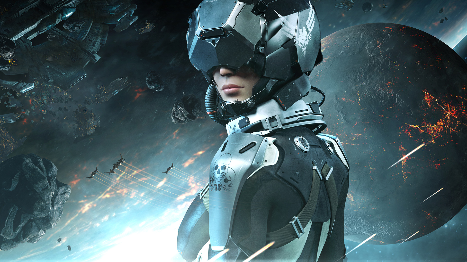 Eve Valkyrie HD Wallpaper Background