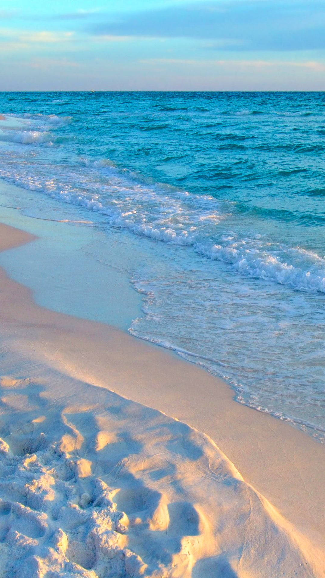 Blue iPhone Background Wallpaper