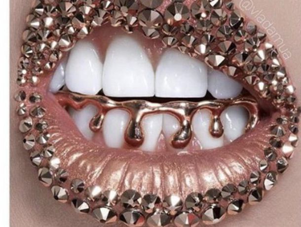 Jewels Gold Grillz Teeth Custom