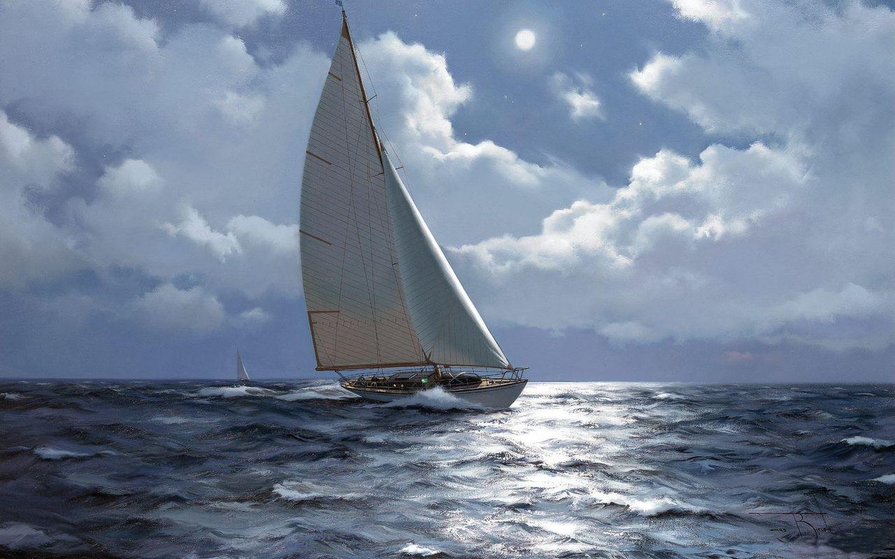 Sailboat Wallpaper HD Pw