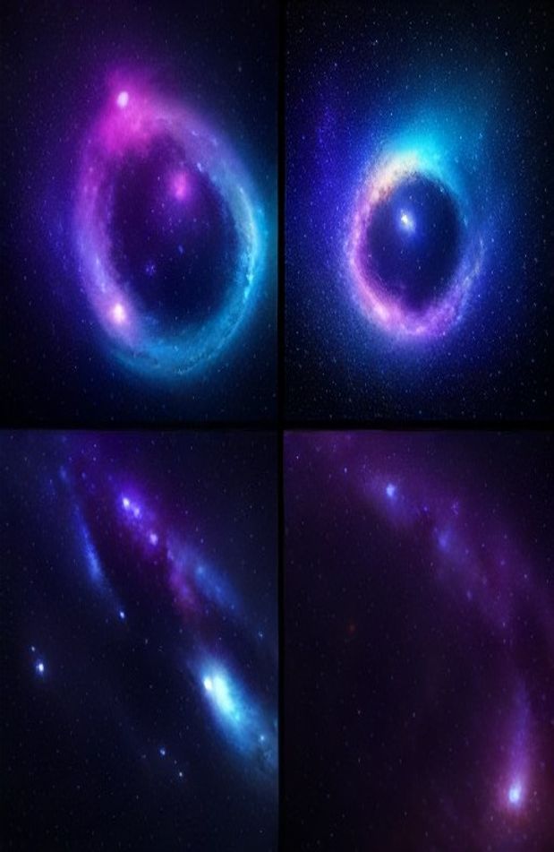 Dual Monitor Space Wallpaper