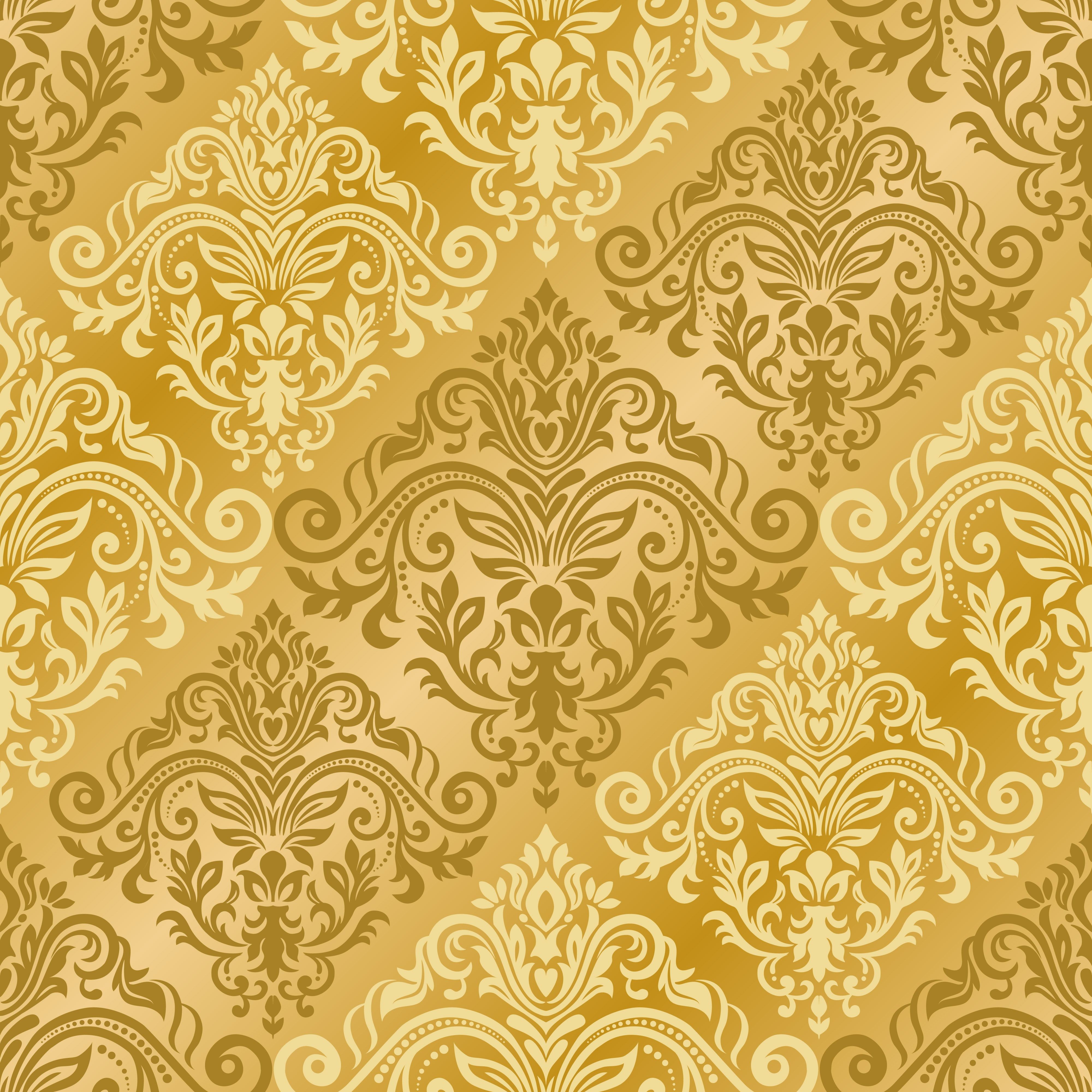 Seamless Gold Texture Pattern Wallpaper