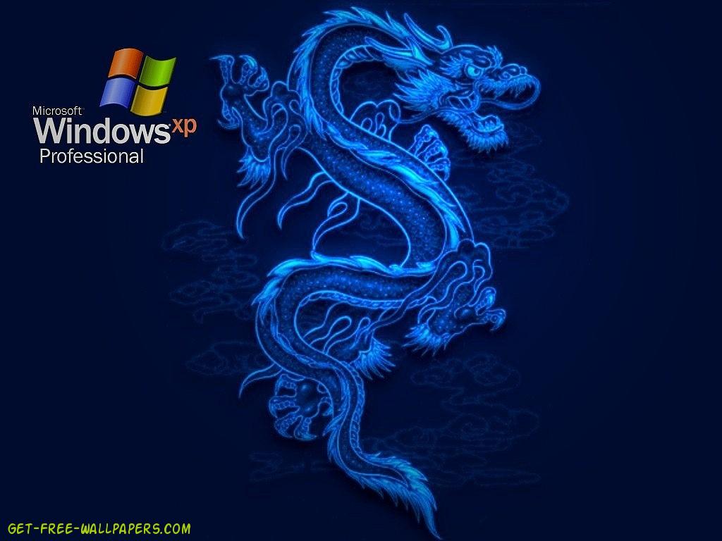 Download Blue Dragon Wallpaper
