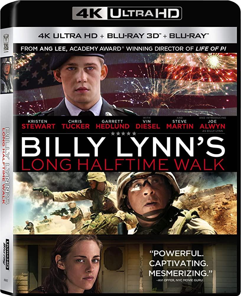 Amazon Billy Lynn S Long Halftime Walk Blu Ray 4k UHD