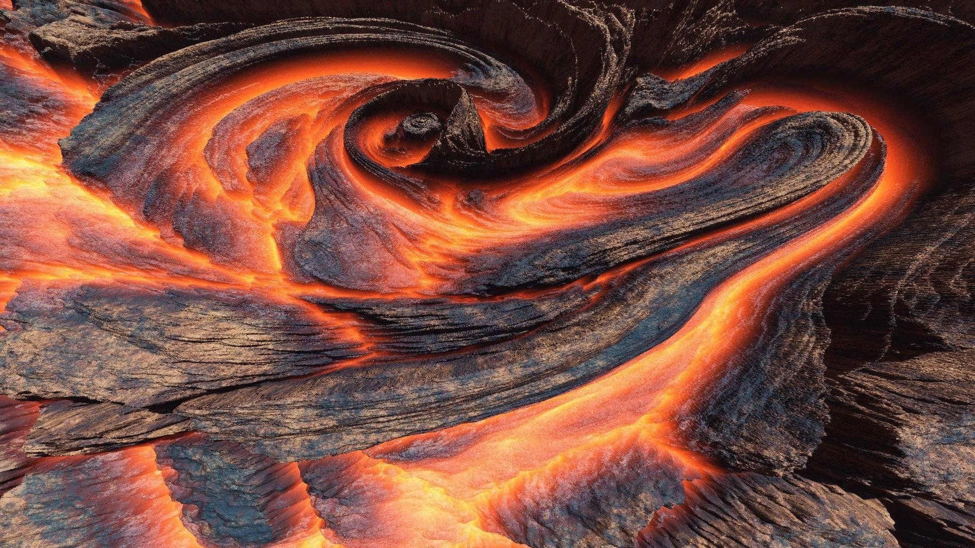 Volcano HD Wallpaper Background Image