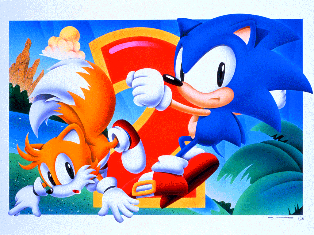 Sonic The Hedgehog Logo HD Wallpaper Best Quality