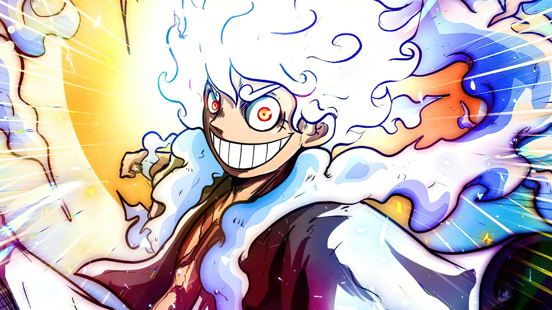 Luffy Joy Boy Sun God Nika 1080p Wallpaper