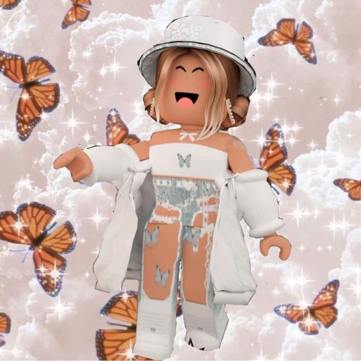 Aesthetic Roblox Girl Wallpaper Top R