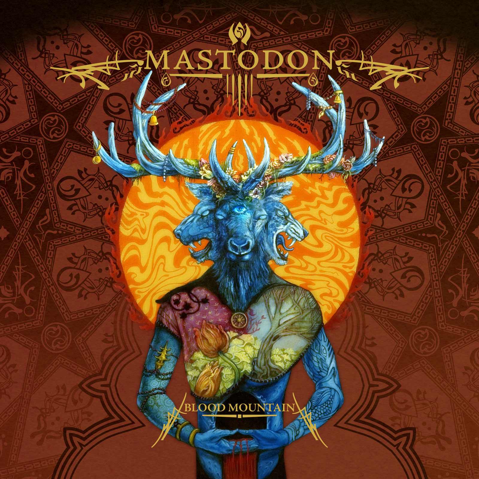 Mastodon Band Album Cover By Muckieh