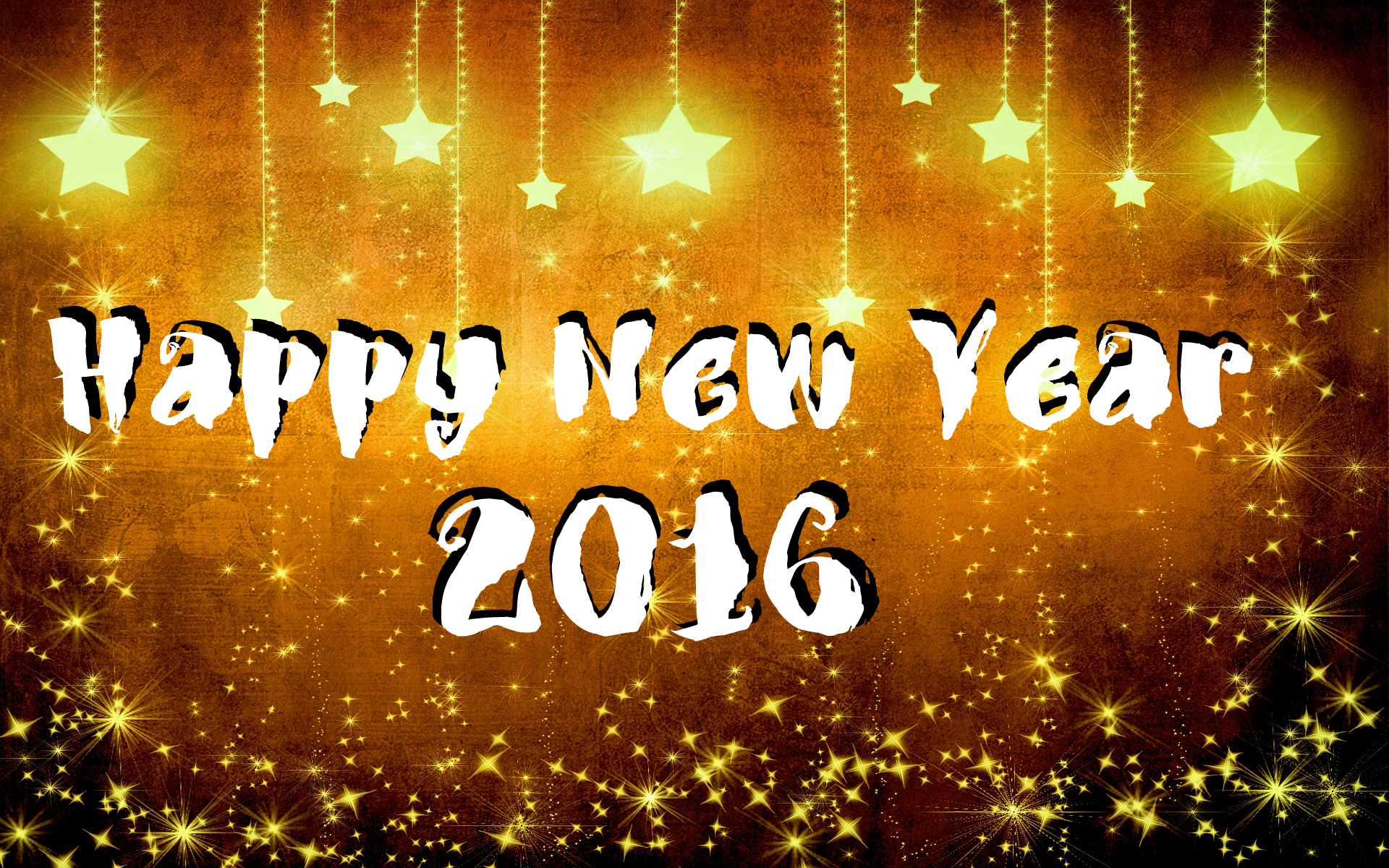 New Year 201with Stars Wallpaper Collection