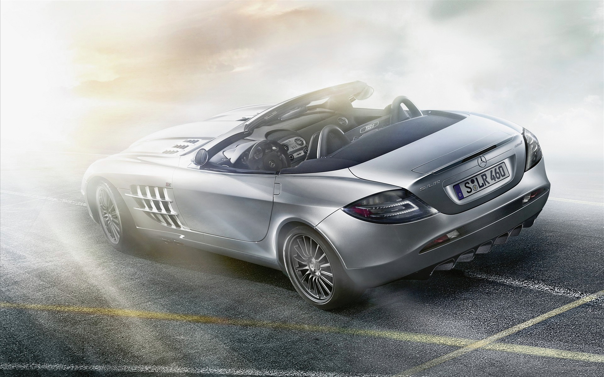 Mercedes Benz Slr Mclaren Roadster Wallpaper HD