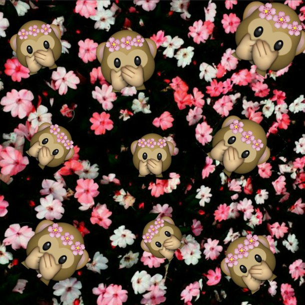 49 Monkey Emoji Wallpapers On Wallpapersafari