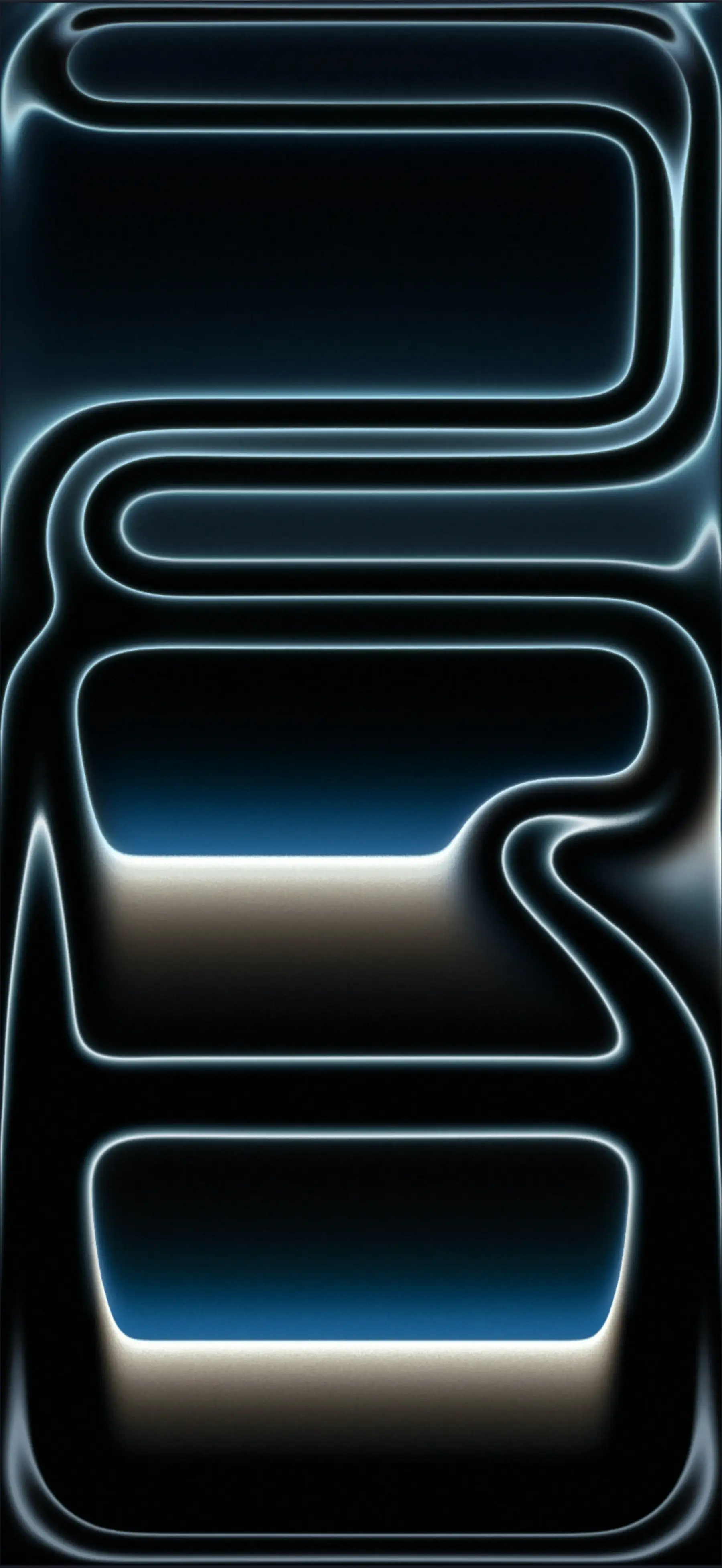 Official iPhone Pro And Max Default Stock Silver Wallpaper