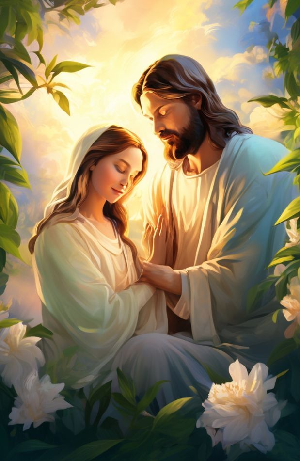 Jesus And Mary Wallpaper