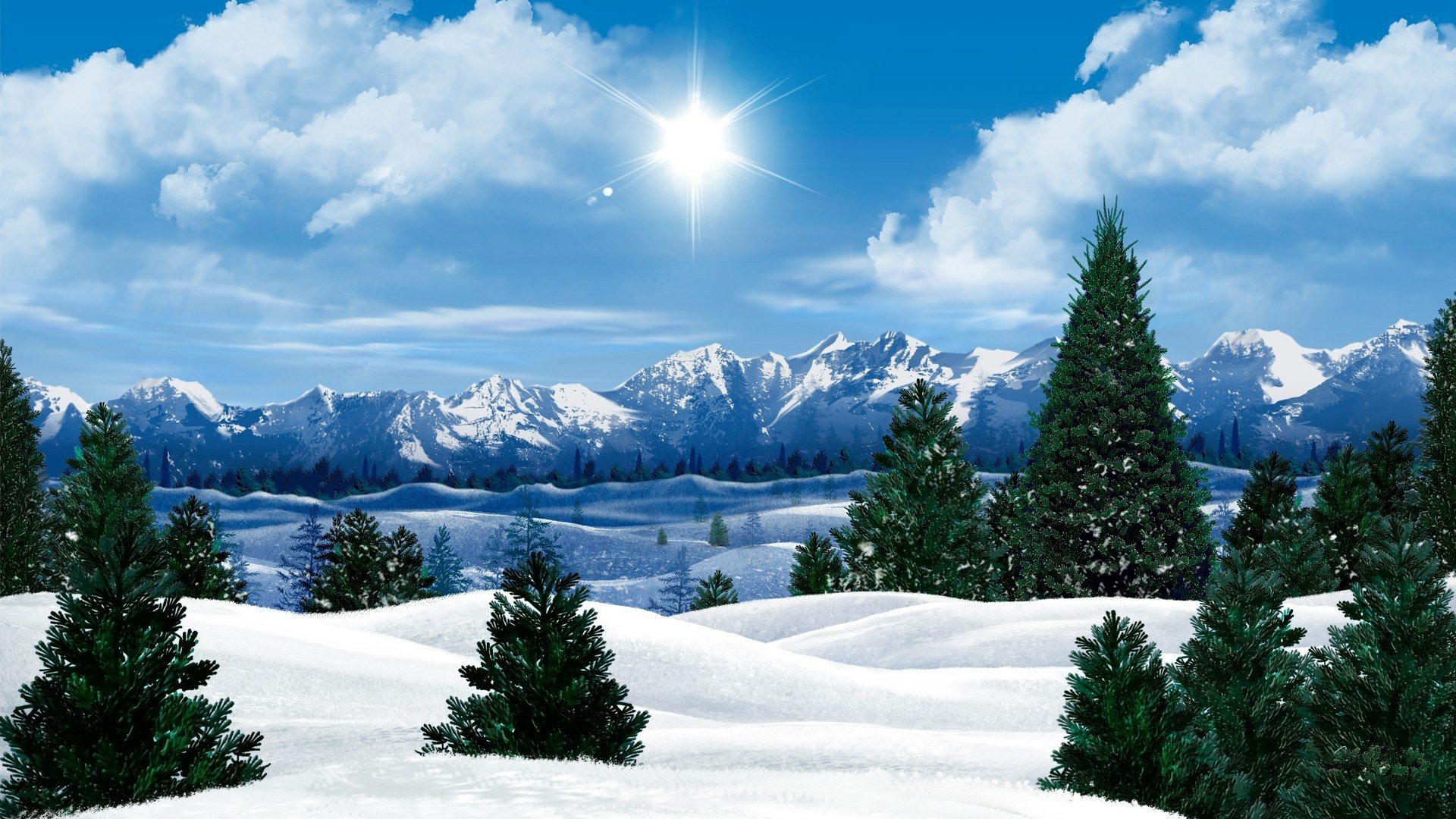 Winter Serenity Wallpaper