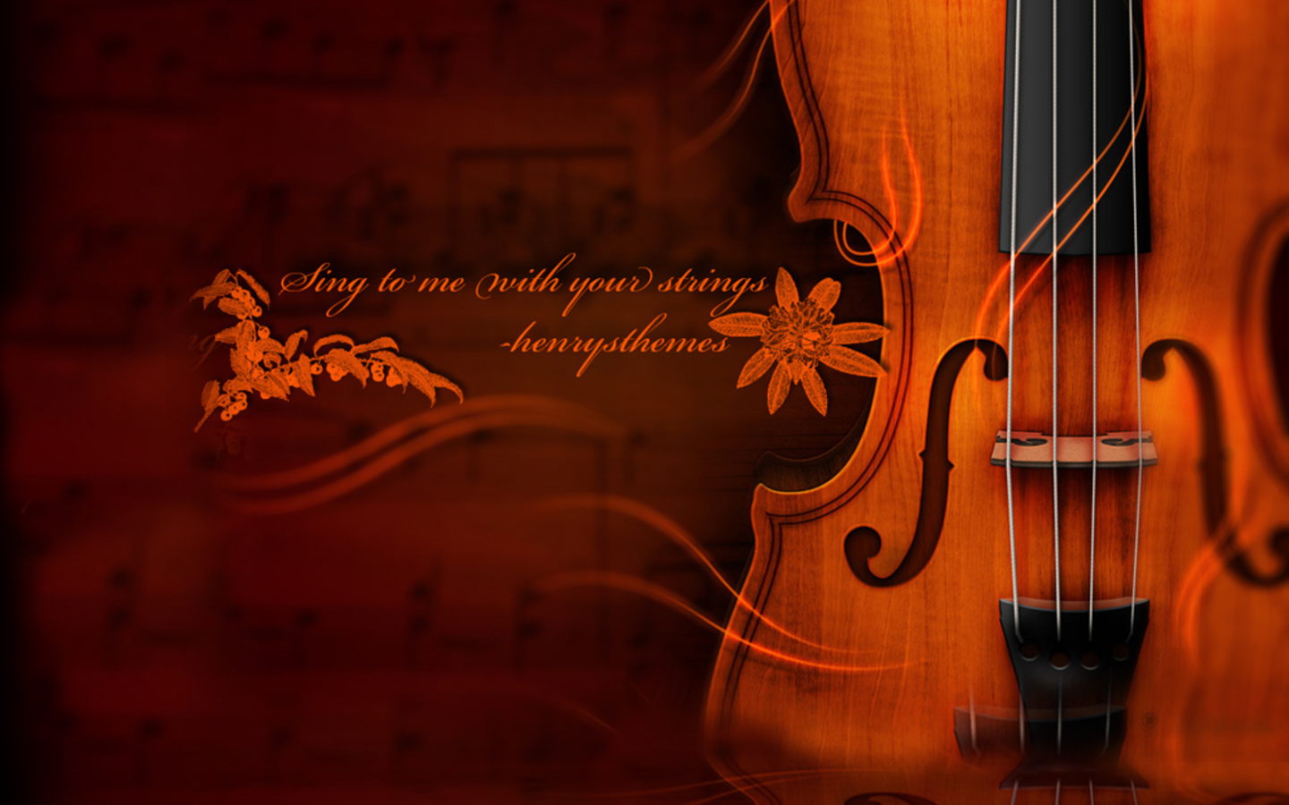 Violin And Red Rose Wallpaper Image Wallpaperlepi