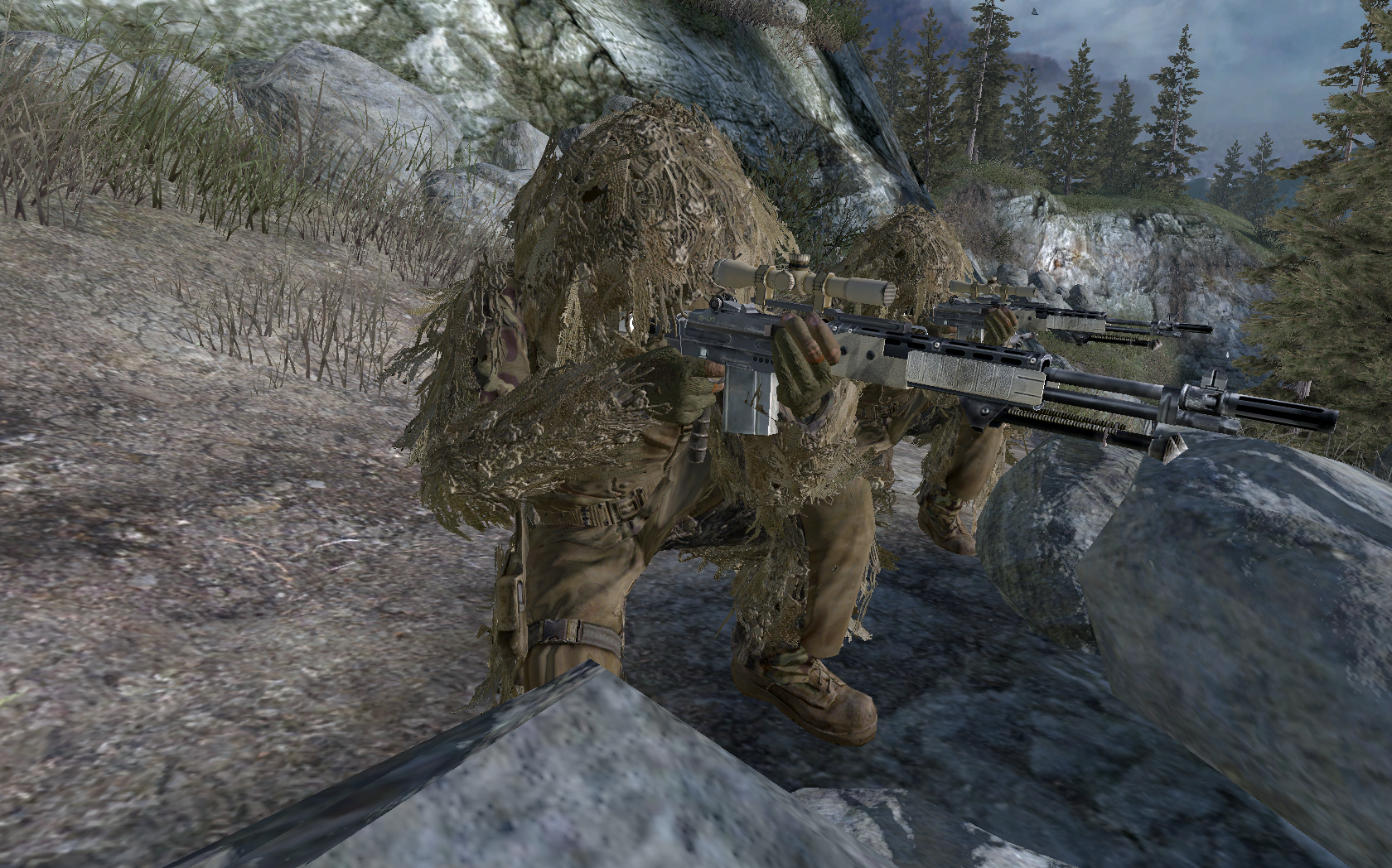 Call Of Duty Sniper Pngimage Archer Providing Support Loose