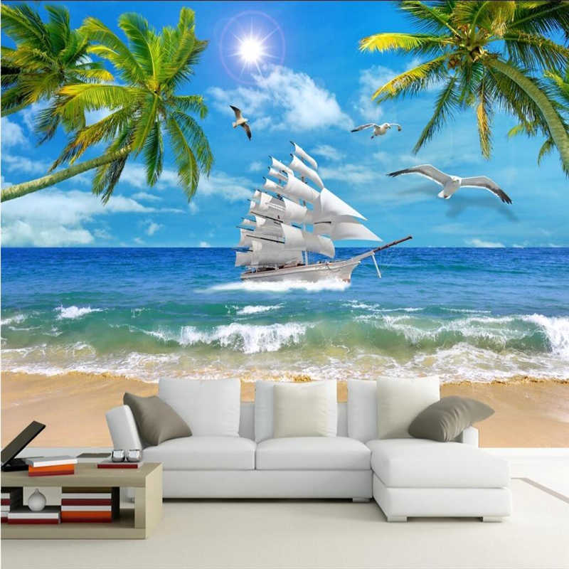 Beibehang Custom Photo Wallpaper Mural Wall Sticker Yiban Feng