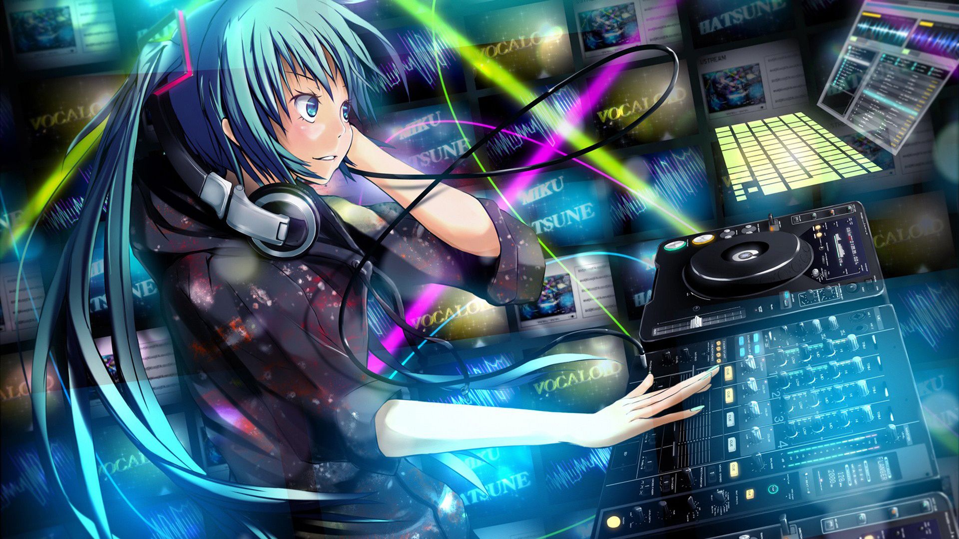 26+] Anime DJ Girl Wallpapers - WallpaperSafari