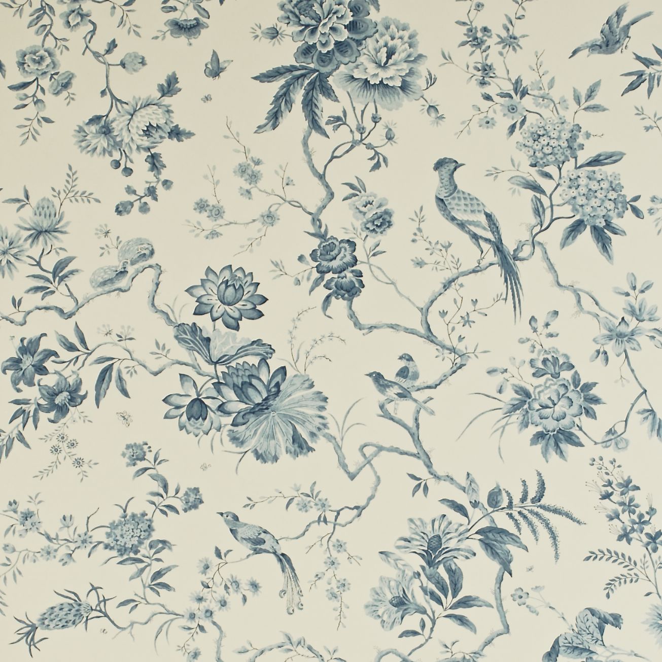 Toile Wallpaper Pemberley Collection Sanderson