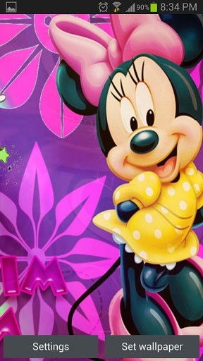  offers the best and unique images of Minnie Mouse HD Live Wallpaper