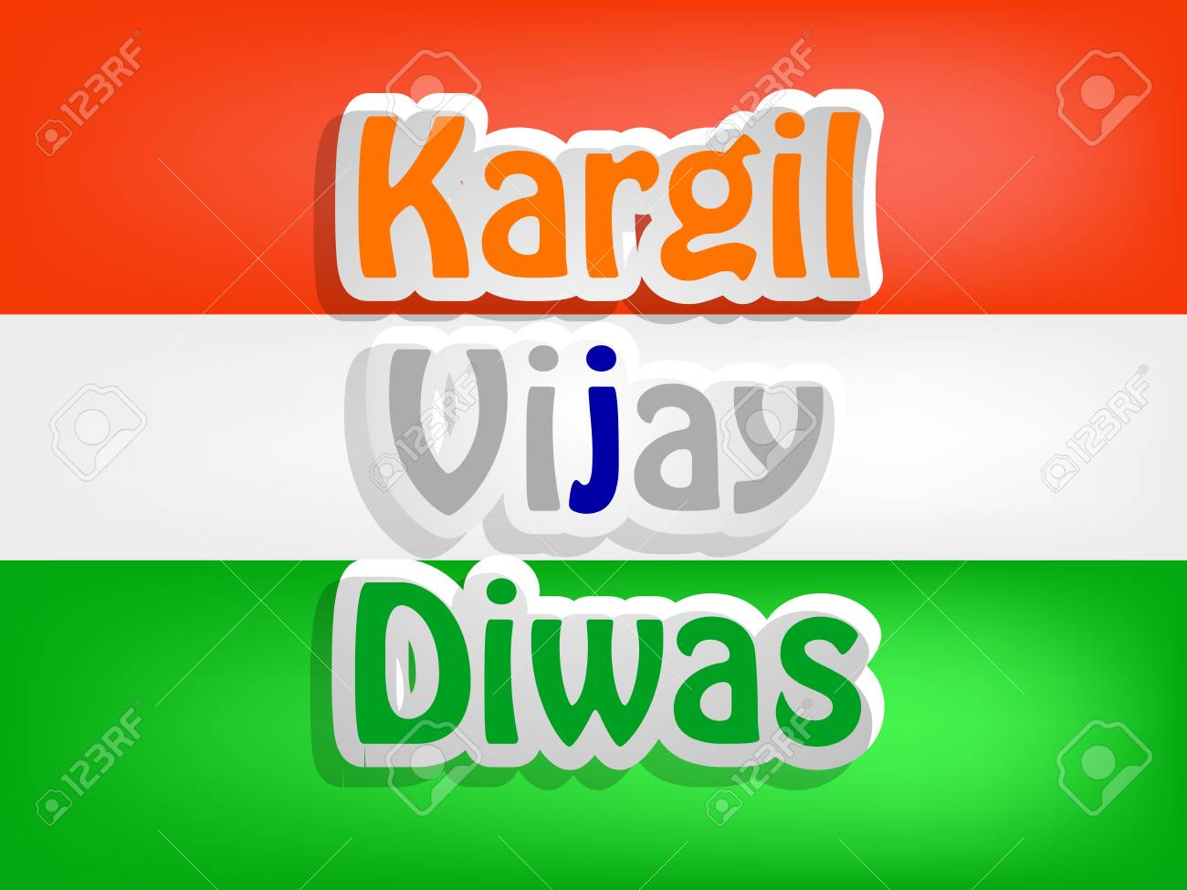 Illustration Of Kargil Vijay Diwas Background It Is Celebrated