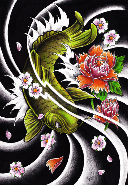 We Also Present Some Koi Fish Tattoo Designs For You In The Picture