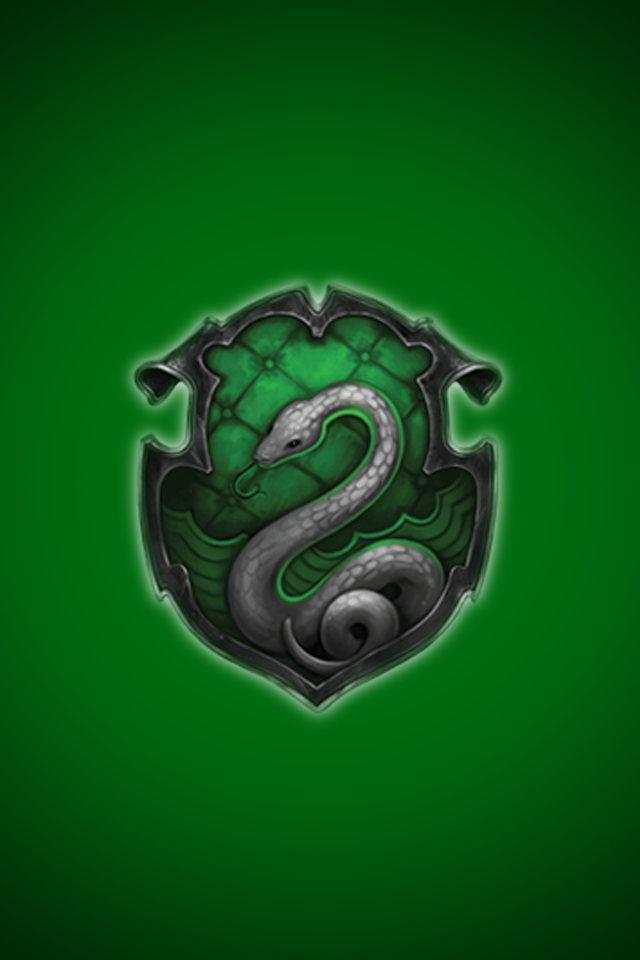 Slytherin iPhone wallpaper 1 by technoKyle on