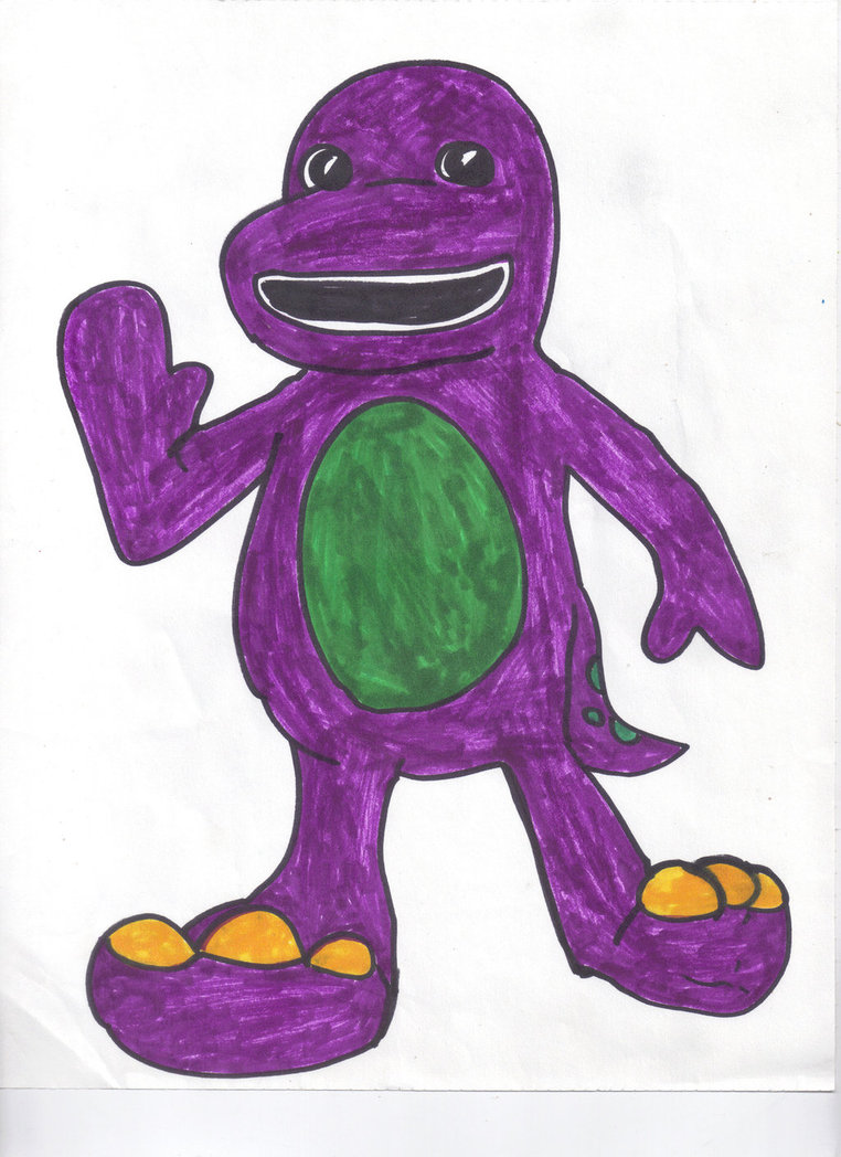 Barney The Dinosaur By Sonicclone