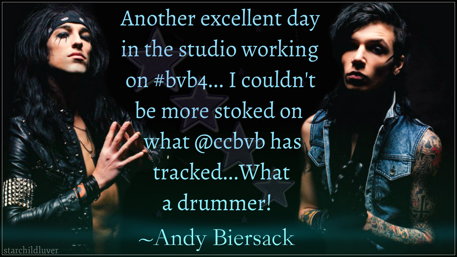 Andy Biersack And Christian A Black Veil Brides