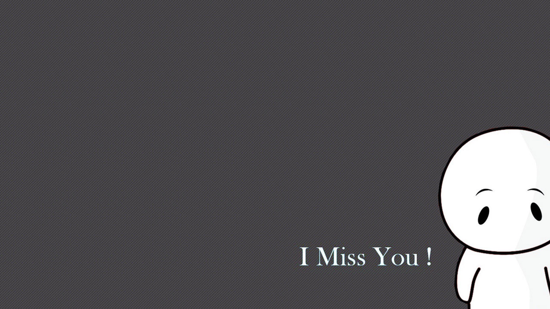 Free download I miss you cartoon nice wallpaper HD Wallpapers Rocks  [1920x1080] for your Desktop, Mobile & Tablet | Explore 77+ I Miss You  Wallpaper | Miss You Wallpapers, Miss You Images