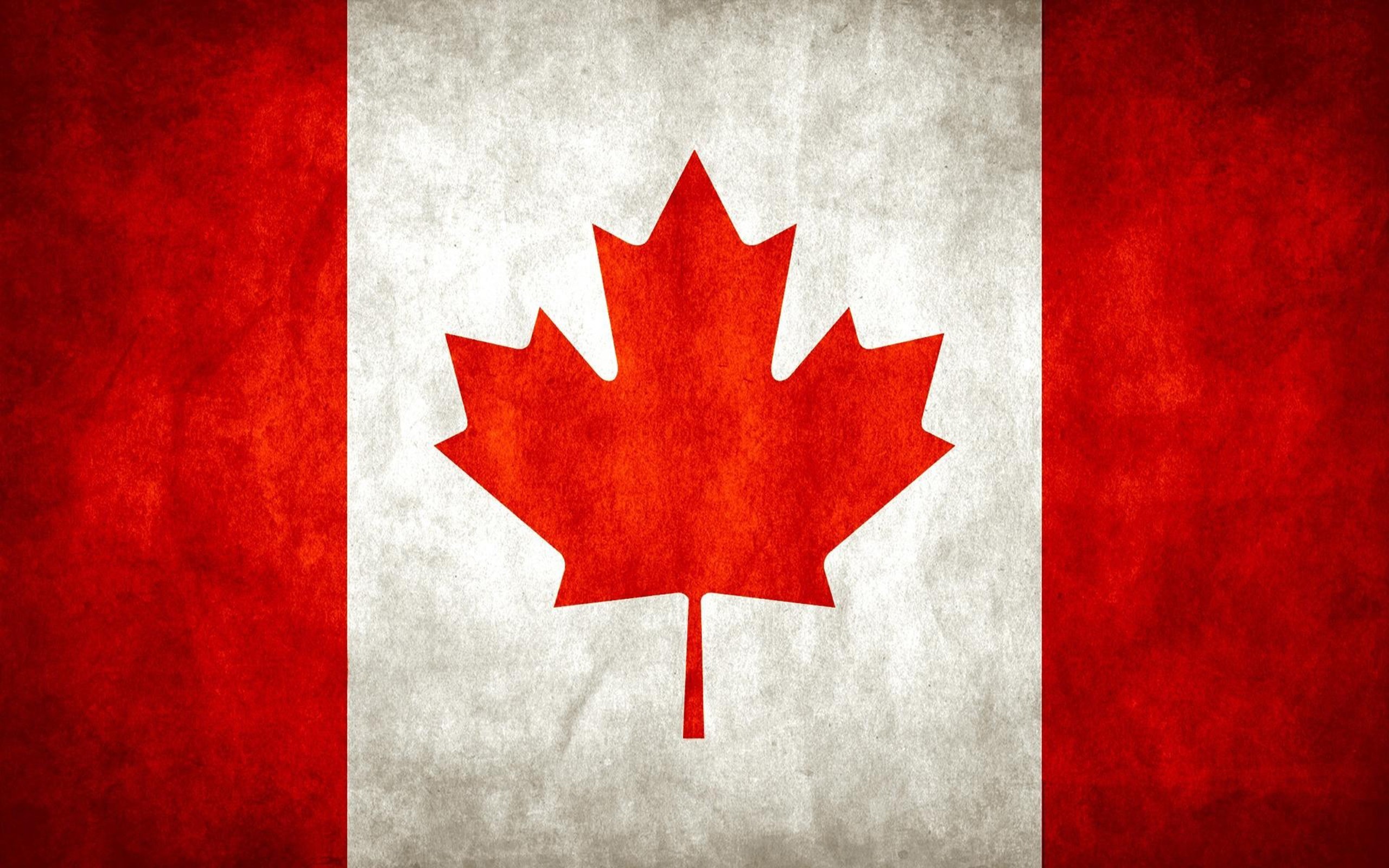 Canada Canadian Flag Flags Leaves Maple Leaf Wallpaper
