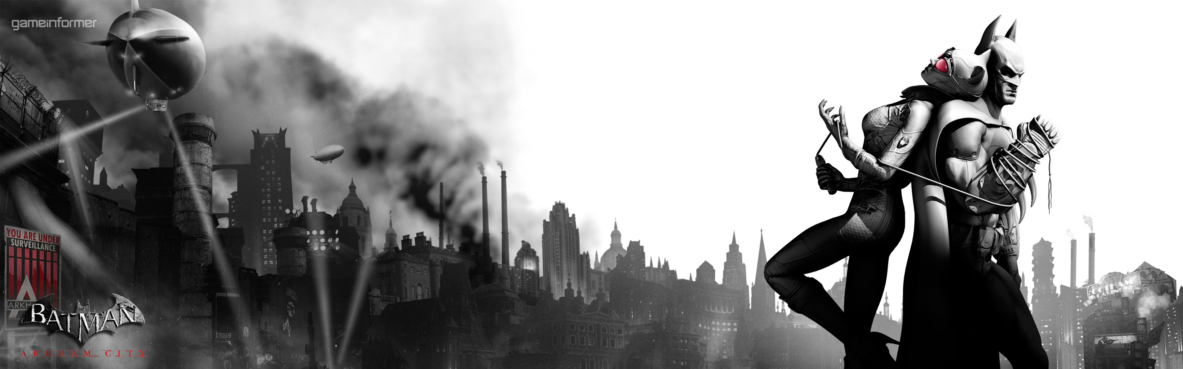 Free download Batman Arkham City Wallpapers For Everyone News  wwwGameInformer [3840x1200] for your Desktop, Mobile & Tablet | Explore 42+  Panoramic Wallpaper Dual Screen 3840 x 1200 | Panoramic Wallpaper Dual  Screen