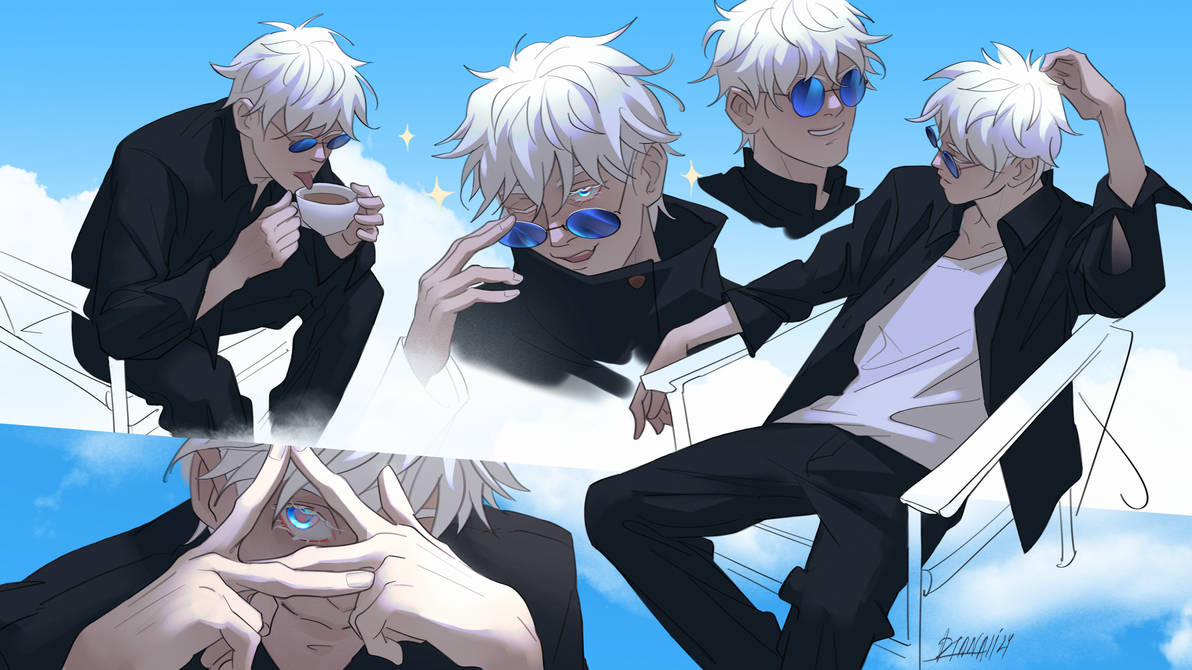 Satoru By Dianaiiz Wallpaper