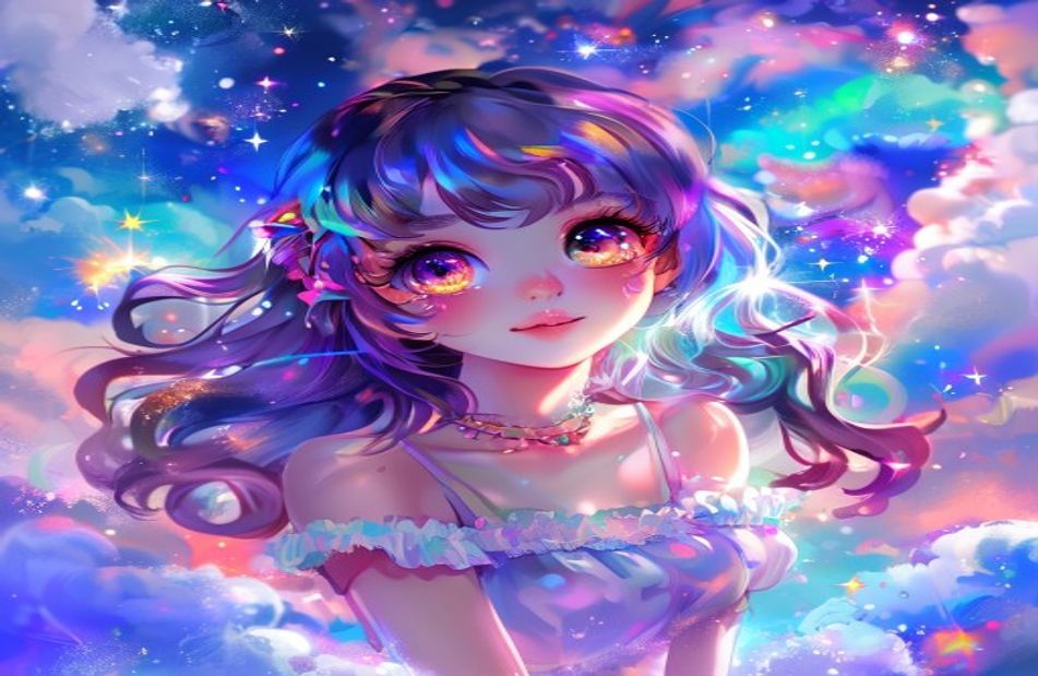 Cute Anime Girls HD Wallpaper