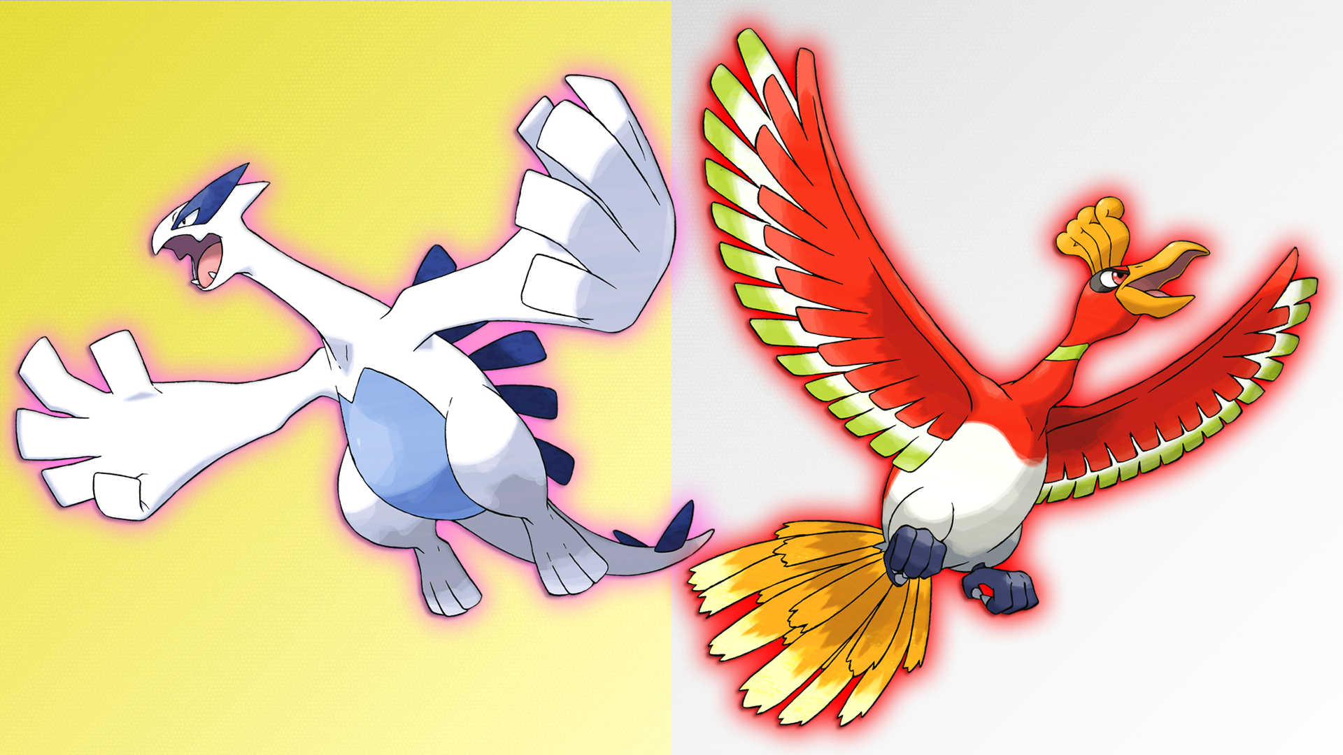 Lugia And Ho Oh Wallpaper By Glench