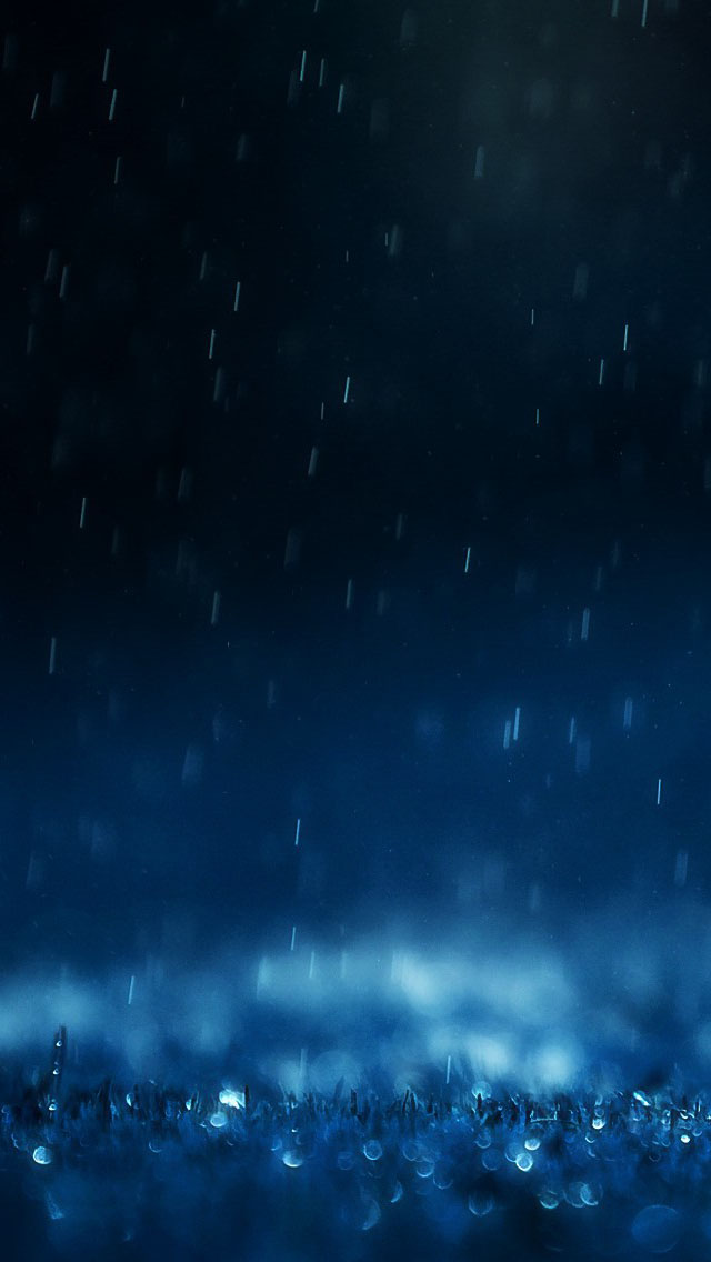 Raindrops On Ground Wallpaper iPhone