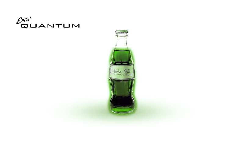 Drink Nuka Cola Quantum Wallpaper