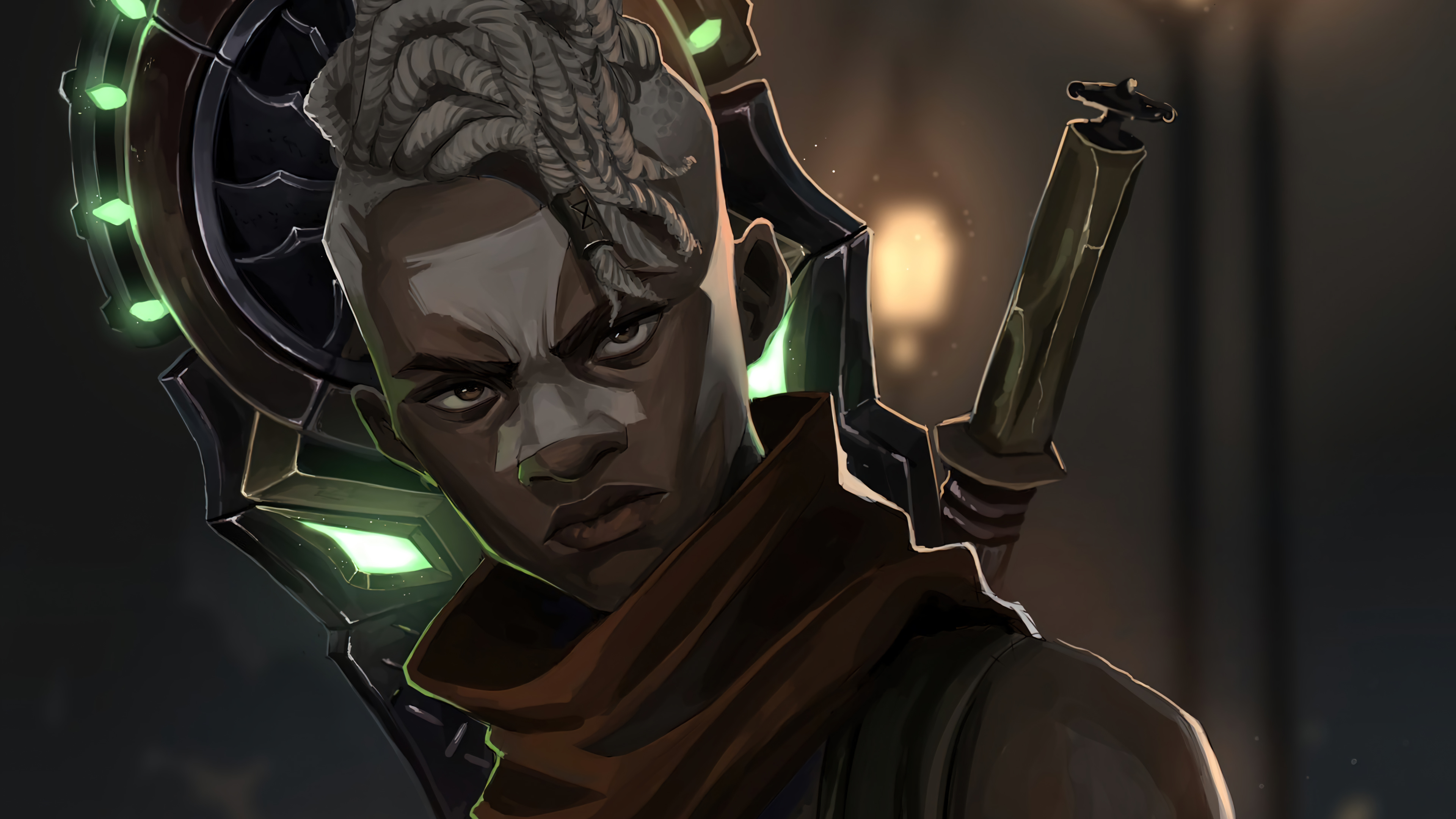 Ekko Firelight Arcane Series 4k Wallpaper