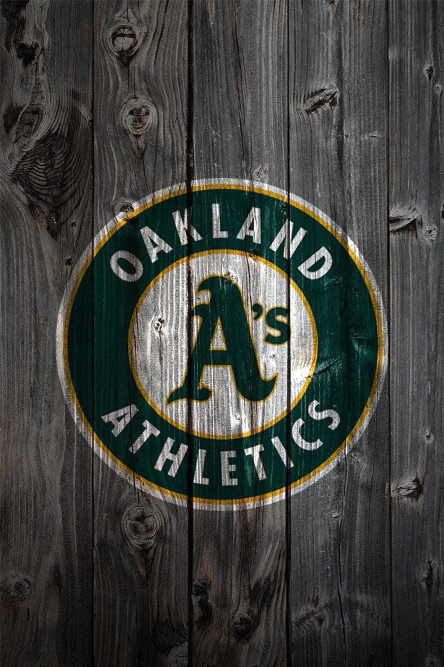 Wallpaper Background iPhone Athletic Mlb Oakland