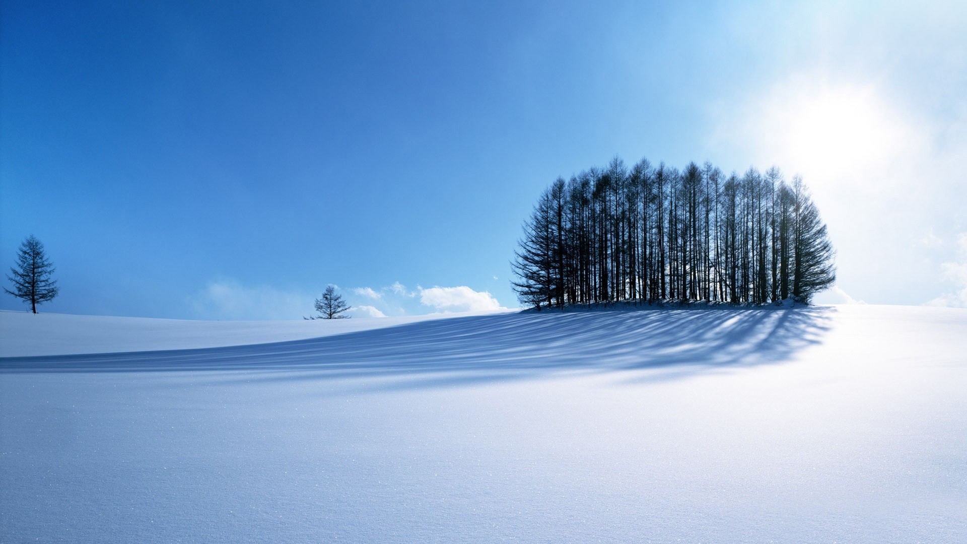 Beautiful Winter Scenery Natural Wallpaper In Nature