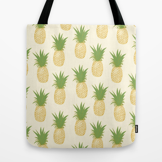 Pineapple Gold Tote Bag