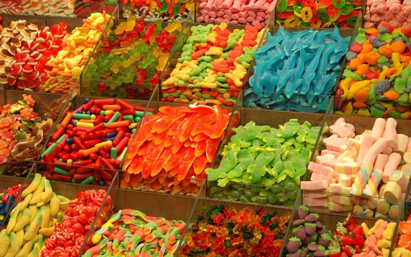 Candy Store Wallpaper