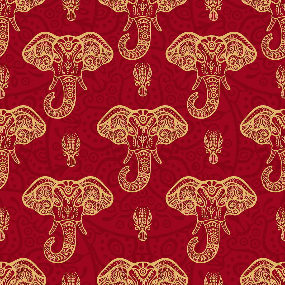 Traditional Wallpaper Dds471 Red And Wine Decor